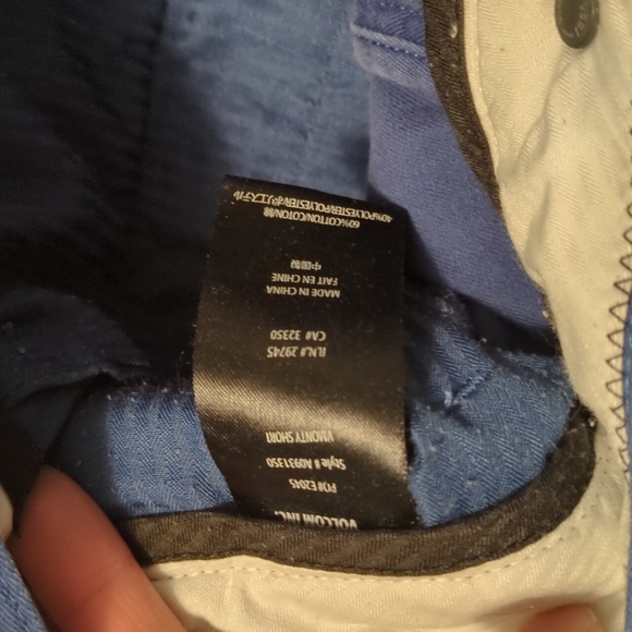 Volcom Dark Blue Woven VMonty Short - Picture 4 of 4